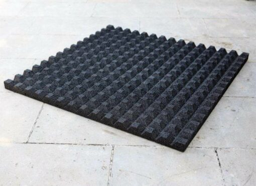 Dalles pour terrasse 1mx1m (30mm) Noir – Image 2