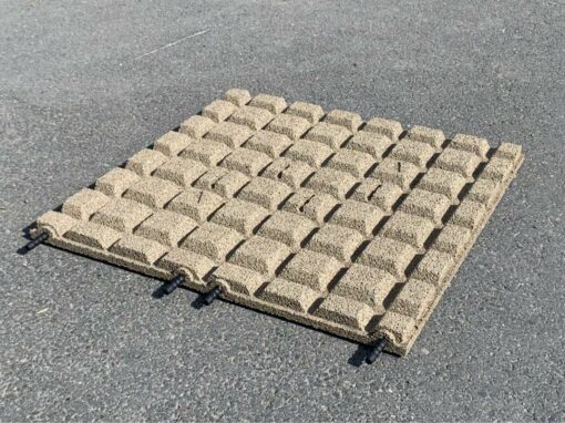 Dalles pour terrasse BEIGE - 50x50cm - 30mm – Image 4