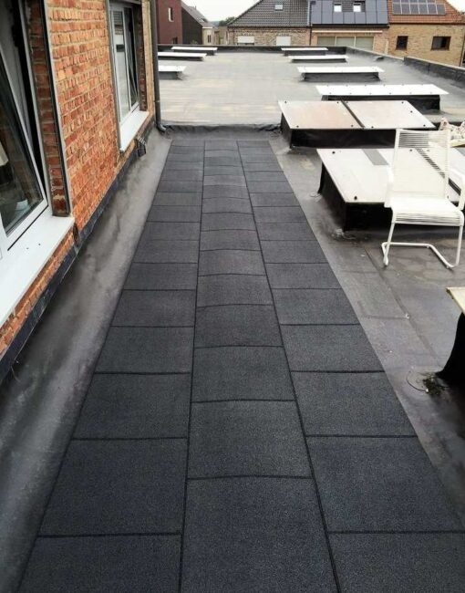 Dalles pour terrasse NOIR - 50x50cm - 30mm – Image 4