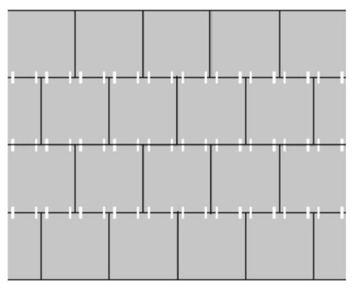 Dalles en caoutchouc NOIR - 25 x 50cm - 40mm – Image 12