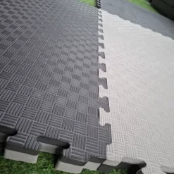 Alternative view of Tatami en mousse EVA PREMIUM (Gris/Noir) – Ep 40mm