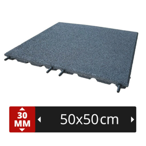 Dalles pour terrasse GRIS - 50x50cm - 30mm