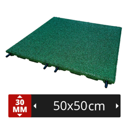 Dalles pour terrasse VERT - 50x50cm - 30mm