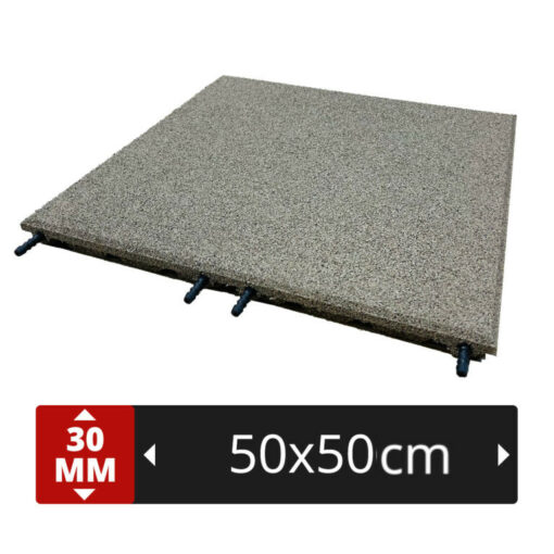 Dalles pour terrasse BEIGE - 50x50cm - 30mm