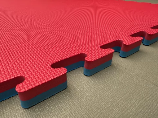 Tatami PREMIUM en mousse EVA (bleu/rose) -Ep 26mm – Image 3