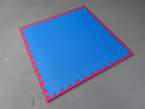 Tatami PREMIUM en mousse EVA (bleu/rose) -Ep 26mm – Image 11