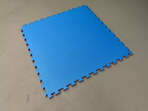 Tatami PREMIUM en mousse EVA (bleu/rose) -Ep 26mm