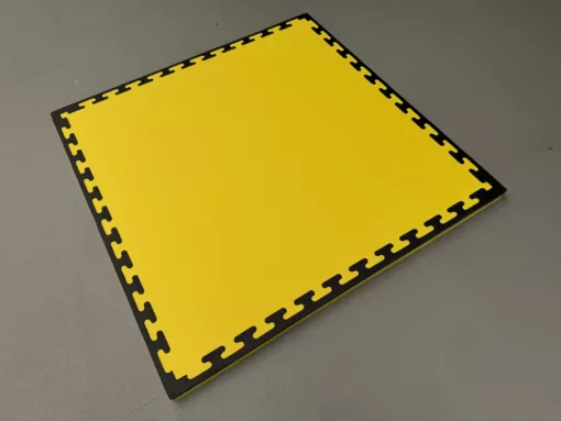 Tatami PREMIUM en mousse EVA (noir/jaune) – Ep 26mm – Image 11