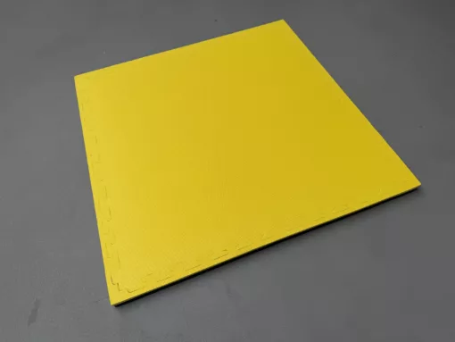 Tatami PREMIUM en mousse EVA (noir/jaune) – Ep 26mm – Image 10
