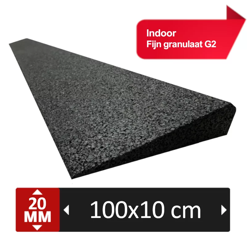 Rampe FIT PRO – Caoutchouc (20mm)