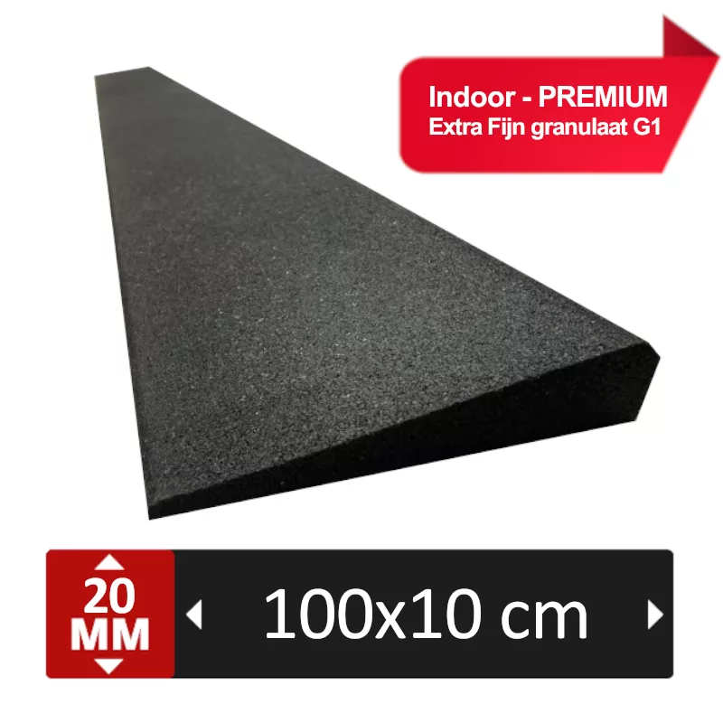 Rampe FIT PREMIUM – Caoutchouc (20mm)